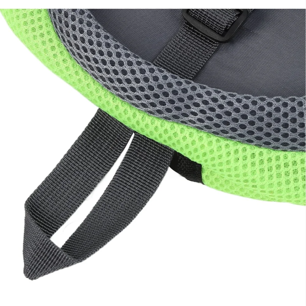 Stylish Green and Gray Dog Carrier Backpack